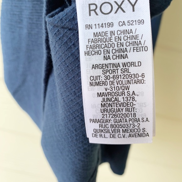 Roxy Whites Beaches Strappy Sun Dress Sz Small - Picture 7 of 8